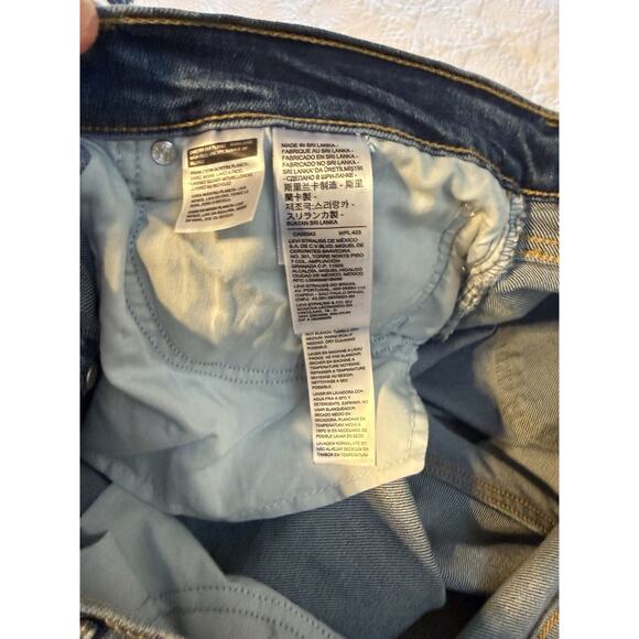 Levi’s Women's High-Rise Wedgie Straight Cropped Jeans Plus Size 20W New - Picture 11 of 11